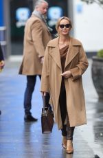 AMANDA HOLDEN Arrives at Heart Radio in London 03/22/2023