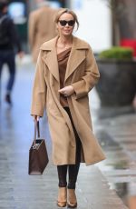 AMANDA HOLDEN Arrives at Heart Radio in London 03/22/2023