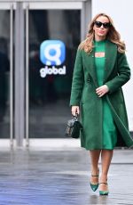 AMANDA HOLDEN at Global Radio Studios in London 03/14/2023