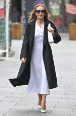 AMANDA HOLDEN Leaves Global Studios in London 03/02/2023