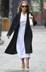 AMANDA HOLDEN Leaves Global Studios in London 03/02/2023