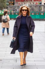 AMANDA HOLDEN Leaves Global Studios in London 03/16/2023