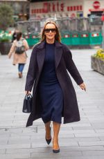 AMANDA HOLDEN Leaves Global Studios in London 03/16/2023