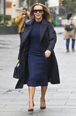 AMANDA HOLDEN Leaves Global Studios in London 03/16/2023