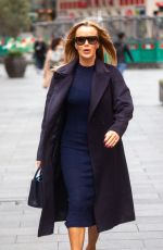 AMANDA HOLDEN Leaves Global Studios in London 03/16/2023