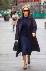 AMANDA HOLDEN Leaves Global Studios in London 03/16/2023