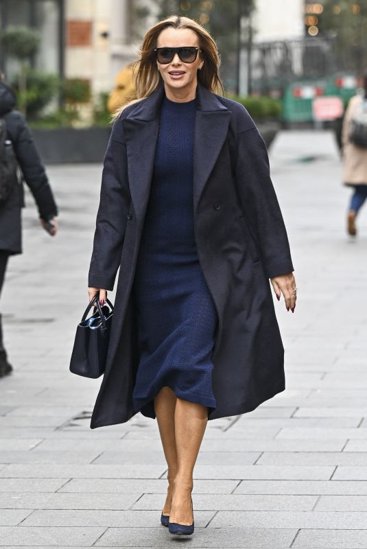 AMANDA HOLDEN Leaves Global Studios in London 03/16/2023