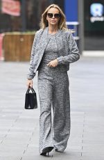 AMANDA HOLDEN Leaves Heart FM Breakfast Show in London 02/28/2023