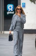 AMANDA HOLDEN Leaves Heart FM Breakfast Show in London 02/28/2023