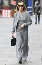 AMANDA HOLDEN Leaves Heart FM Breakfast Show in London 02/28/2023