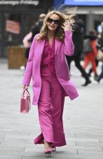 AMANDA HOLDEN Leaves Heart FM Breakfast Show in London 03/13/2023
