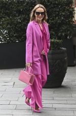 AMANDA HOLDEN Leaves Heart FM Breakfast Show in London 03/13/2023