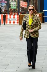 AMANDA HOLDEN Leaves Heart FM in London 03/15/2023