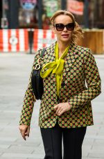 AMANDA HOLDEN Leaves Heart FM in London 03/15/2023