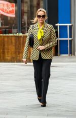 AMANDA HOLDEN Leaves Heart FM in London 03/15/2023