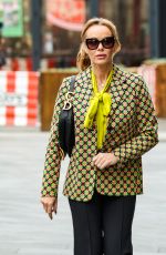 AMANDA HOLDEN Leaves Heart FM in London 03/15/2023