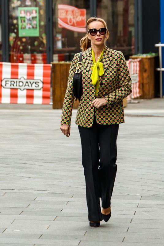 AMANDA HOLDEN Leaves Heart FM in London 03/15/2023