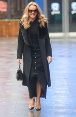 AMANDA HOLDEN Leaves Heart Radio in London 03/09/2023