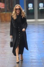 AMANDA HOLDEN Leaves Heart Radio in London 03/09/2023
