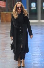 AMANDA HOLDEN Leaves Heart Radio in London 03/09/2023