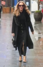 AMANDA HOLDEN Leaves Heart Radio in London 03/09/2023