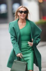 AMANDA HOLDEN Leaves Heart Radio in London 03/21/2023