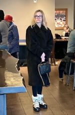 AMBYR CHIKDERS with Her New Boyfriend at Starbucks at Beverly Green Mall in Beverly Hills 03/10/2023