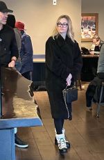 AMBYR CHIKDERS with Her New Boyfriend at Starbucks at Beverly Green Mall in Beverly Hills 03/10/2023