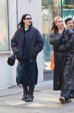AMELIA HAMLIN and HEATHER BLAIR Out in New York 03/30/2023