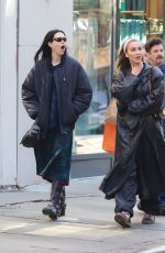 AMELIA HAMLIN and HEATHER BLAIR Out in New York 03/30/2023