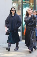 AMELIA HAMLIN and HEATHER BLAIR Out in New York 03/30/2023