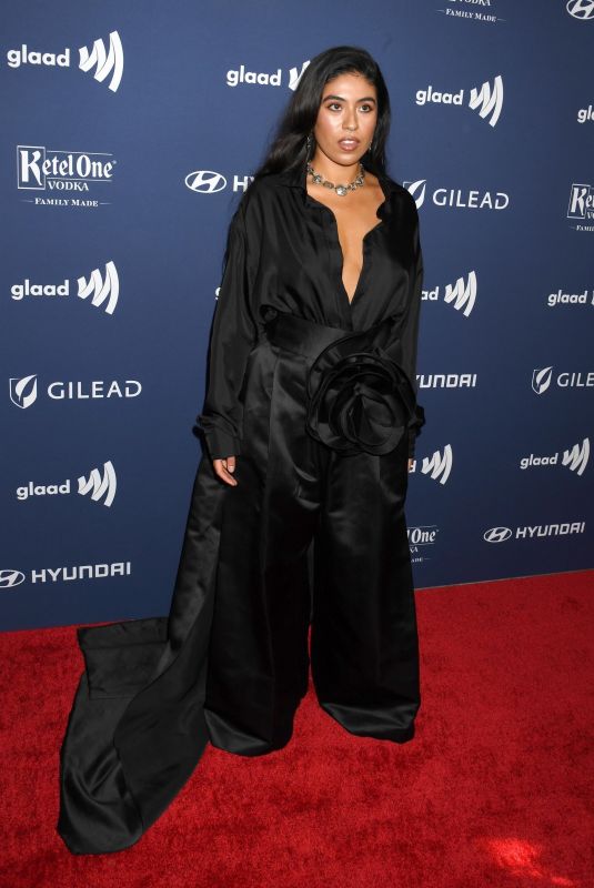 AMINAH NIEVES at 34th Annual Glaad Media Awards in Beverly Hills 03/30/2023