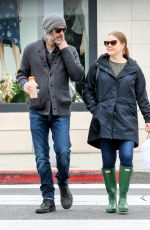 AMY ADAMS and Darren Le Gallo Out Shopping in Beverly Hills 03/21/2023