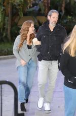 AMY ADAMS Arrives at Lakers Game at the Crypto.com Arena in Los Angeles 03/24/2023