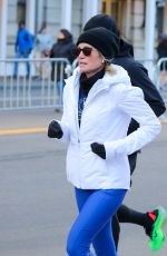 AMY ROBACH Running New York Marathon 03/19/2023