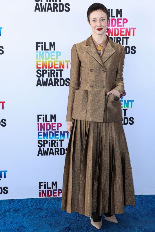 ANDREA RISEBOROUGH at 2023 Film Independent Spirit Awards in Santa Monica 03/04/2023