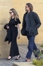 ANGELINA JOLIE Out for Lunch at Nobu in Malibu 03/24/2023