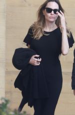 ANGELINA JOLIE Out for Lunch at Nobu in Malibu 03/24/2023