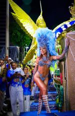ANITTA Filming a Clip in at Parade of Champions in Rio De Janeiro, February 2023