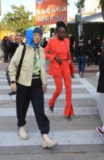 ANNA DIOP Arrives at Air Premiere in Westwood 03/27/2023