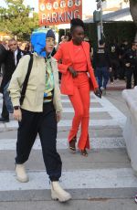 ANNA DIOP Arrives at Air Premiere in Westwood 03/27/2023