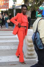 ANNA DIOP Arrives at Air Premiere in Westwood 03/27/2023