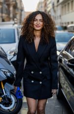 ANNA SHAFFER at Victoria Beckham FW23 Show at Paris Fashion Week 03/03/2023