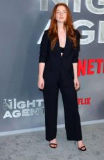 ANNALISE BASSO at The Night Agent Special Screening Tudum Theater in Los Angeles 03/20/2023
