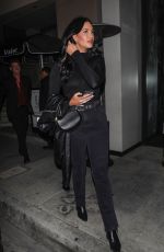 APRIL LOVE GEARY on a Date Night at Catch in West Hollywood 03/15/2023