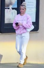 ARIANA MADIX Leaves a Nail Salon in Burbank 03/22/2023