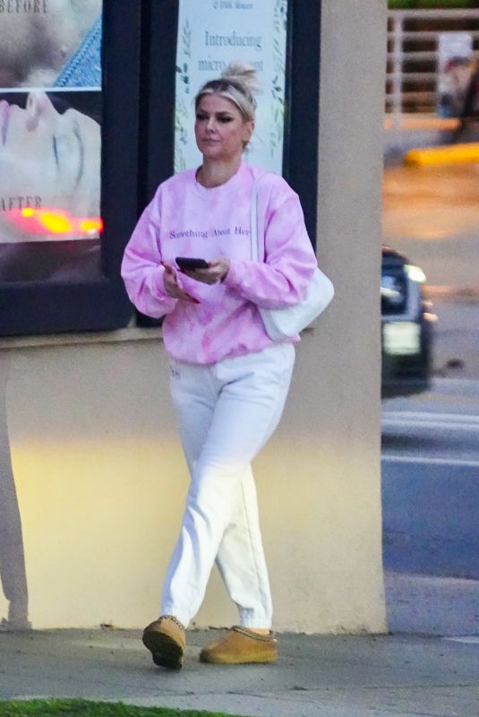 ARIANA MADIX Leaves a Nail Salon in Burbank 03/22/2023