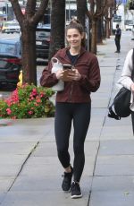 ASHLEY GREENE Leaves a Working Class in West Hollywood 03/29/2023