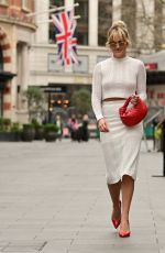 ASHLEY ROBERTS at Global Radio Studios in London 03/20/2023