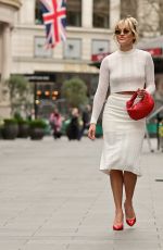 ASHLEY ROBERTS at Global Radio Studios in London 03/20/2023